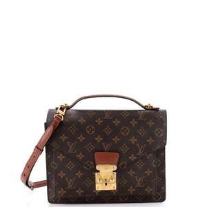 Louis Vuitton Monceau Handbag Canvas #242673L12B